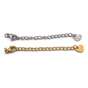 10 kom. nakit pribor End Stoper produživač lanca priključak od nehrđajućeg čelika Diy narukvica i ogrlica nakit rješenja