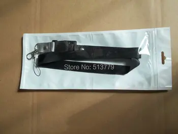 12x30cm Clear White Self Seal Zipper Plastic Retail Packaging Bag, Ziplock Zip Lock Bag Retail Package Hang Hole