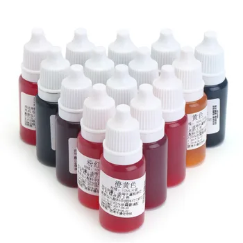 15 kom./compl. 10 ml 15 boja boja epoksidna smola, pigment je UV-smola boja boja smola pigment DIY Unikatni Obrtni Supplie Art Set