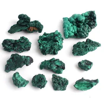 1pc rijedak veliki high-end neobrađeni prirodni Malahit kamen zeleni kvarc dragulji mineralni uzorak grubo kamenje Reiki iscjeljivanje dekor