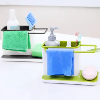 1pc sudoper spužva stalak za prtljagu sapun zube organizator kuhinja pribor za kupaonice vješalica za ručnike držač plastike