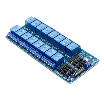 1PCS 5V 16 kanalni relejni modul za arduino ARM PIC AVR DSP Electronic Relay Plate Pojas optocoupler isolation 16 road
