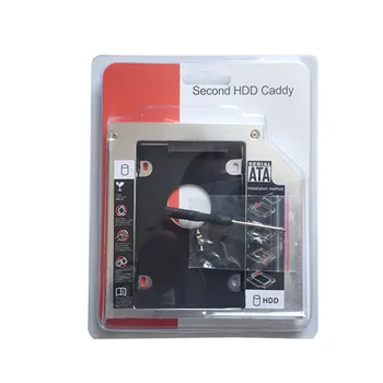 2-d 12,7 mm SATA hard disk HDD SSD Caddy adapter za Asus K42DY K42JA K42JC K42JP K42JR K43SD K52J(poklon optički pogon oštrica )