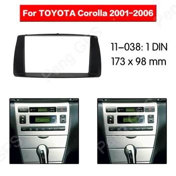2 DIN Car Radio stereo priključak mount adapter opšav za TOYOTA Corolla 2001 2002 2003 2004 2005 2006 frame Audio