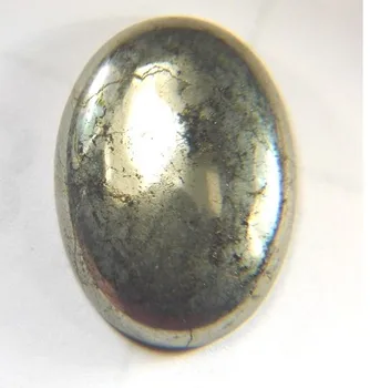 2 kom. / lot prirodni Пирит dragulj perle кабошон 22x30 mm ovalni kamen кабошон za dragog kamena prst prsten