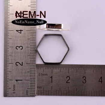 20 kom./lot NEM-N 18*3 mm imbus Zvijezda Naruto kaleidoskop za ogrlice Diy zatvoreni estrih benzen prsten prsten izrada nakita