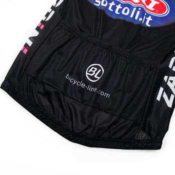 2019 Tour de ITALIA Cycling Jersey Set Fluo Green Pro muška sportska odjeća odijelo sa dugim rukavima jesenski jakna Polar Set 16D Gel Jastučić