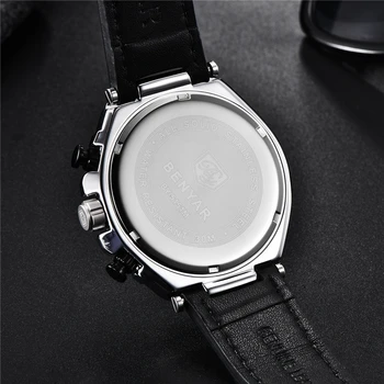 2020 BENYAR Top Brand luksuznih kvarc kožne satovi Muški sportski sat preciznost mjerenja vremena Muške vodootporne sat Autometic Watch