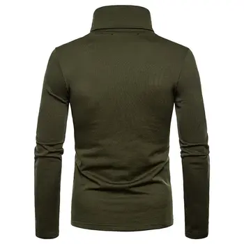 2020 novi rano proljeće muški džemper водолазка jednobojnu casual džemper muška Slim Fit brand pleteni puloveri veste