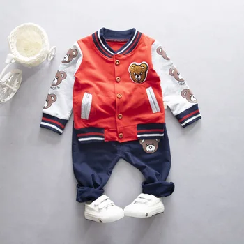 2020 proljeće i jesen dječje modne odjeće Baby Boy djevojke crtani jakna, hlače 2 kom./compl. Dječje odjeće za djecu sportski odijelo