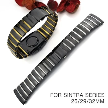 20mm 29мм 32мм Keramičke remen za sat ručni sat za Rado Sintra Series remen marke remen za sat muški ženski crna