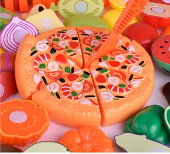 24 kom./lot djeca pretvaraju igranje uloga kuća igračka za rezanje voća plastične hrana povrće kuhinja dječji klasik dječje obrazovne igračke