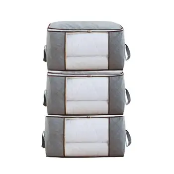 3pcs deka torba za pohranu sklopivi robustan spremnik za odjeću za kućne spavaće sobe