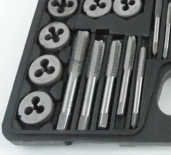 40pc SAE Standard Tap & Die Set w/ Case Screw Extractor Maknuti Kit navoj nova