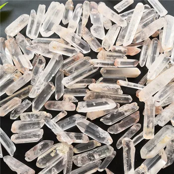 50 g transparentno prirodni Лемурийский quartz crystal sjemena ukazuje uzorak