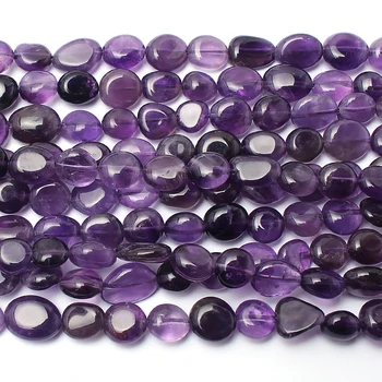 8-10mm prirodne nepravilnog аметисты kamenih zrna Rondelle slobodan perle za izradu nakita narukvica 15 inča