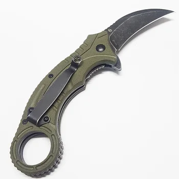 9Cr18MoV oštrica karambit sklopivi nož za preživljavanje cs go lovački alat faca džepni nož ganzo taktičkih noževa edc kamp alati