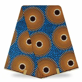 Afrička tkanina voska poliestera Ankare 6yards ispisa voska poliestera Ankare na veliko prodaju afričke za haljine