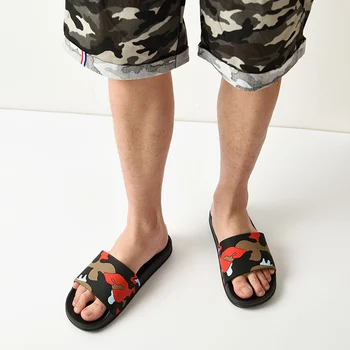 ASIFN muške papuče Camo Home Slides kupaonica godišnje svakodnevni stilski cipele нескользящие sandale Sapato Masculino japanke
