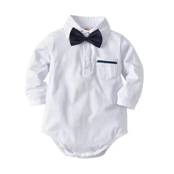 Baby Boy Suit Winte младенческий odijelo dječji gospodin košulja dugih rukava + hlače + gospodin kravata 3pcs Baby Boy odijevanje
