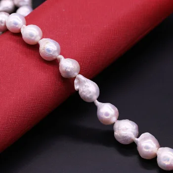 Barokni biser izvlačenja kvalitetan prirodni slatkovodni slobodan zvoni perle za izradu nakita ogrlica DIY narukvica 12-13 mm
