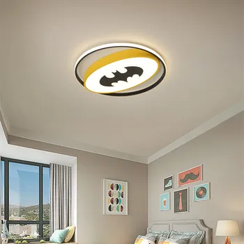Batman stropna svjetiljka/pauk stropna svjetiljka za studij spavaća soba djeca stropna svjetiljka moderan dekorativni strop učvršćenje željeza luster