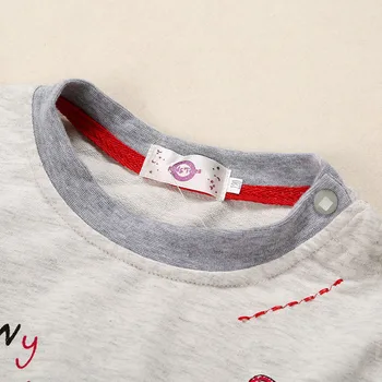 Beba djevojčica odjeća skup crtani ispis dugi rukav majice denim jeans hlače za jesen zima odjeću skup roupa infantil menina