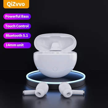 Bežične slušalice Slušalice TWS Bluetooth 5.1 slušalice slušalice dubok bas ugrađeni stereo mikrofon slušalice za iPhone Huwei
