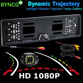 BYNCG Intelligent Dynamic Trajectory Tracks Reverse Backup stražnja kamera HD 1080P CCD Auto Reversing Parking Assistance