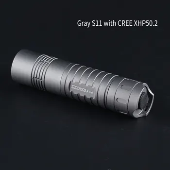 Convoy S11 with CREE XHP50.2 Flashlight Linterna LED Hand Torch Camping Hunting Hiking Outdoor Sports Lantern Work Flash Light
