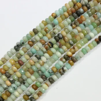Diy Jewelry Pronalaženje Amazonite Beads Rondelle/cut-abakus 5X8mm Amazon prirodni kamen slobodnih zrna nakita od 15 inča B3260