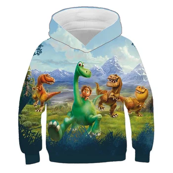 Dječaci Odjeća Dinosaur Hoodies Djeca Beba Dječak Odijela Za Mlade Hoodies Dječaci Majica Majica Gay Dečki Džemper Životinja Pollvers