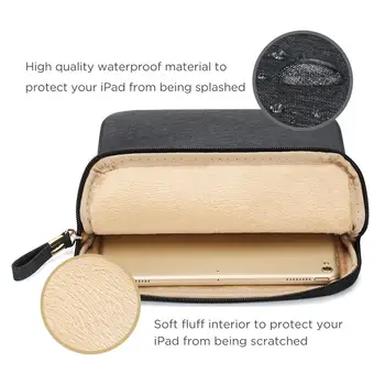 DOMISO 8 10-inčni vodootporna torbica za tablet sleeve Case for 2019 New for Pad/iPad Pro Samsung Galaxy Tab siva smeđa