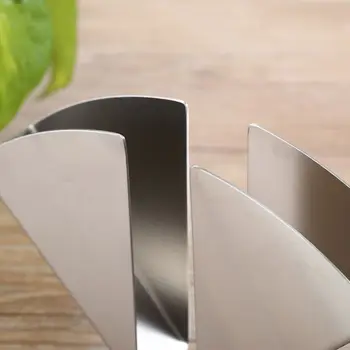 Držač za salvete od nehrđajućeg čelika nož сервитор dispenzer vertikalni dekorativne tkanine stalak box za stolom kuhinjski stola