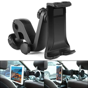 Držač za tablet na stražnjem sjedalu automobila heasrest phone mount support plastice fleksibilan za Ipad pro air 9.7 10.1 10.2 10.5 mini tab