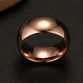 DUGARY muški prsten вольфрамовое prsten za muškarce moda vjenčanje klasični nakit, vjenčani prsten, odgovara rose gold mat slika žice