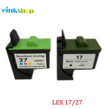 Eikshop 2 komada za Lexmark 17 27 toner za Lexmark Z605 Z615 Z33 i3 X1100 X1200 X1150 X1270 X2250 X75 Z13 Z23 Z34 Z515 Z517