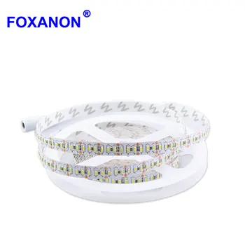 Foxanon 5M LED Strip SMD 3014 204 LED/meter DC12V vodootporan bijela / topla bijela/plava super svijetle fleksibilna led svjetlo