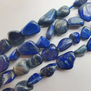 Freeform нерегулярная oblik šljunka 5-7 mm prirodni lapis Lazuli je kamen perle konac za izradu nakita DIY narukvice i ogrlice A227