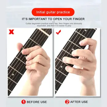 Gitara Prst Proširenje Prst Rukava Prst Snaga Span Trenirao Trener Za Glazbeni Instrument Pomoćni Trener Pribor