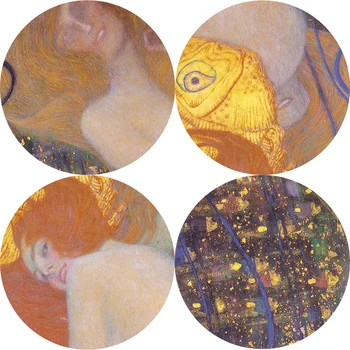 Gustav Klimt Poljubac Platnu Umjetničke Slike Reprodukcija Zlatna Ribica Poznati Platna Umjetničke Grafike Kućni Ukrasne Slike Za Dnevni Boravak