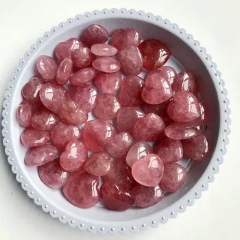 Jagode Crystal srce dragulji prirodni kvarc minerale nakit liječenje kamenje nakit