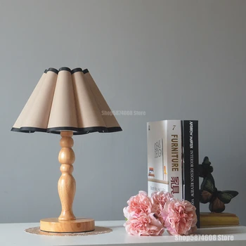 Japanski stil drvene lampe za Nordic LED noćni lampe kabinet čitanje lampe za home dekor Dnevni boravak Spavaća soba svjetiljke