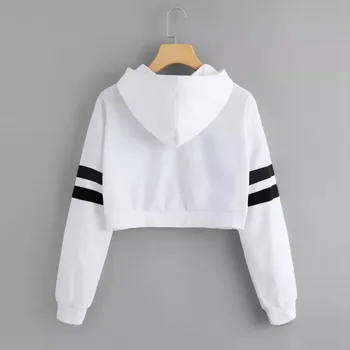 JAYCOSIN ženska majica 2019 svakodnevni monotono majica dugi rukav majica hoodies žene plus size Feminino Harajuku pulover