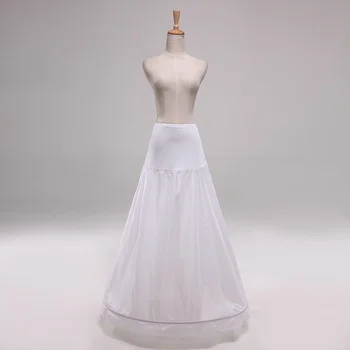 Jednostavan 1 Folijom Donja Suknja A-Line Žene Donja Suknja Vjenčanje Vjenčanje Donje Suknje Duge Veličina Struka Podesiva