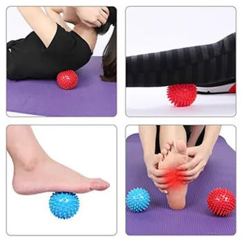 Joga loptu 7,5 cm fitness PVC ručni masažni loptu PVC nogama Jež dodirna vježba držanje lopte prijenosni физиотерапевтический loptu