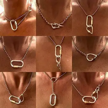 Juya 3pcs rafting zatvarač modni zaključavanje kuka spiralni privjesci za DIY visi lanac pribor nakit što ogrlice nakit