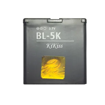 Klasa A litij-polimer baterija BL-5K za Nokia N85 N86 N87 8MP 701 X7 X7 00 C7 C7 00 BL 5k 1300mAh baterija