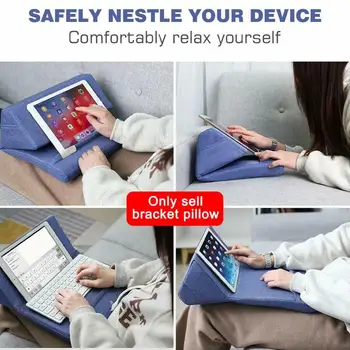 Laptop držač za tablete jastuk rublje + pamuk višenamjenski krug laptop stand jastuk štand držač odmor hlađenje za Ipad Tablet F0R3