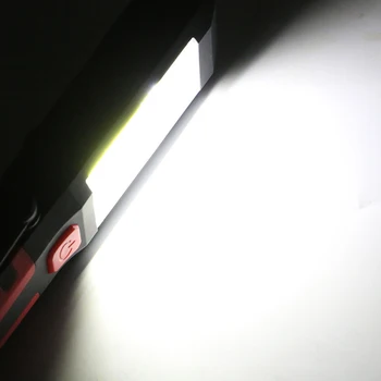 Led radna svjetiljka svjetlo XPE+COB Ultra bright baklja na otvorenom vodootporan USB ugrađena punjiva baterija kamp svjetla